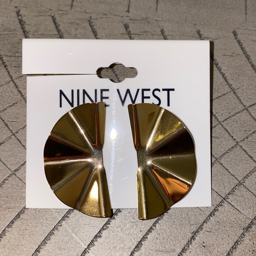 Nine West Metallic Earrings NWT